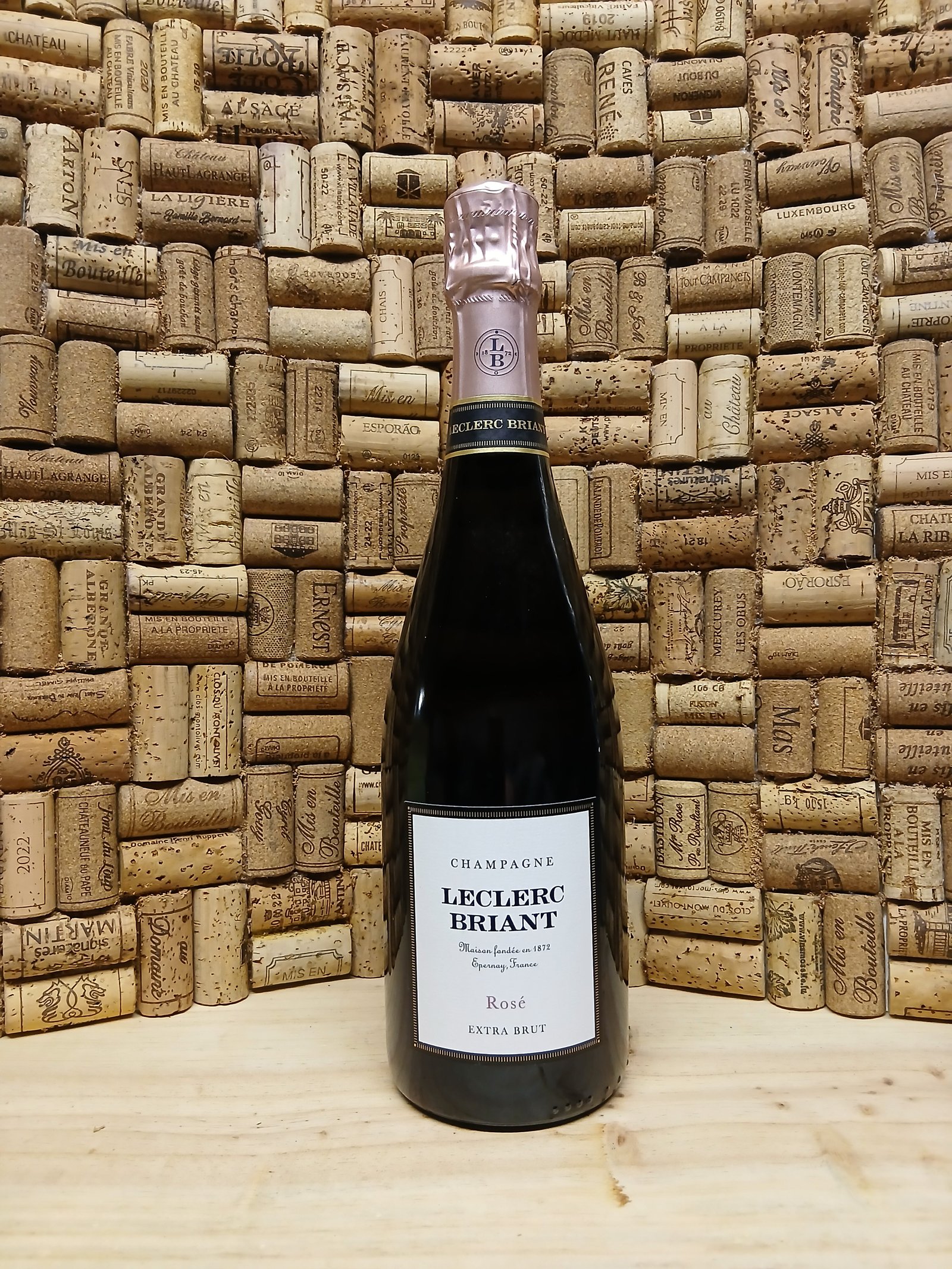 Champagne Leclerc Briant rosé